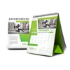 2019 New Design Desk Calendar With YO Binding, Folding Standing Desk Calendar