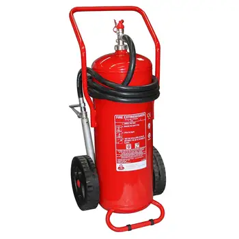 wheeled fire extinguisher