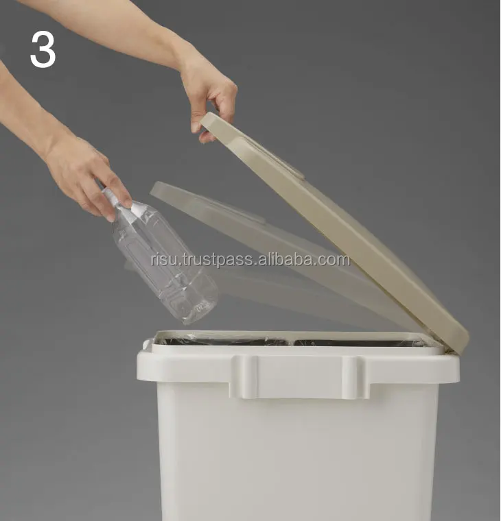 Bestselling And Ecofriendly Rubbish Plantbased 47l Garbage Bin For