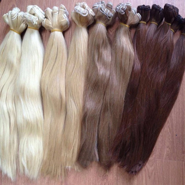 Natural Hair Colors Peruvian Hair Virgin 42 Inch Hair Extensions