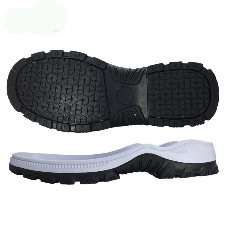 Double Color Rubber Shoe Sole For Working Shoes For Men To