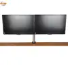 Flexible Dual Computer Monitor Stand (Desk Clamp / Grommet Mount)