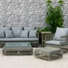 DEVON COLLECTION - Synthetic PE Rattan Outdoor Sofa Set
