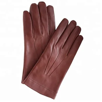 mens brown gloves