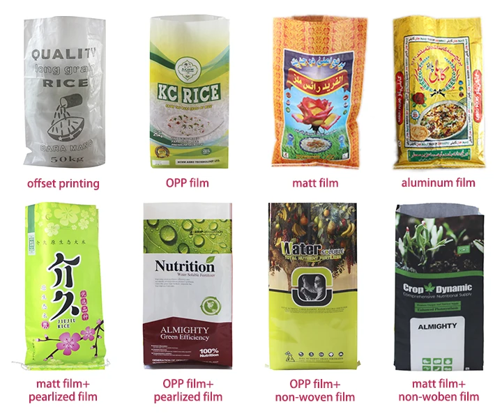 High Quality Laos 40kg rice packing bag