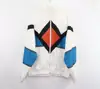 Men Zip Up Color block Drawstring Hooded Custom Windbreaker Jacket