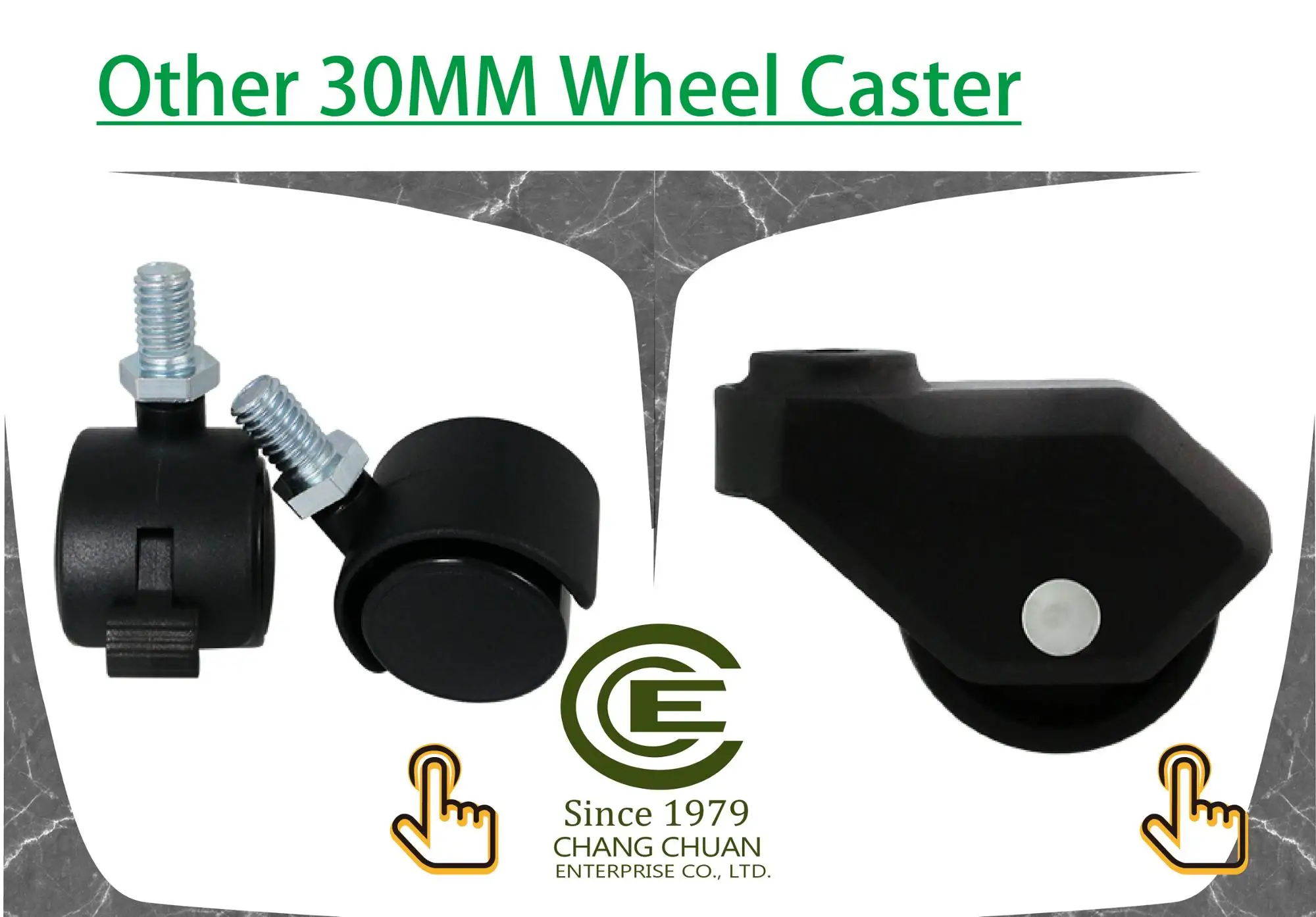 Cce Caster Solid Nylon Caster Wheel Pad Replacement Feet Buy Solid