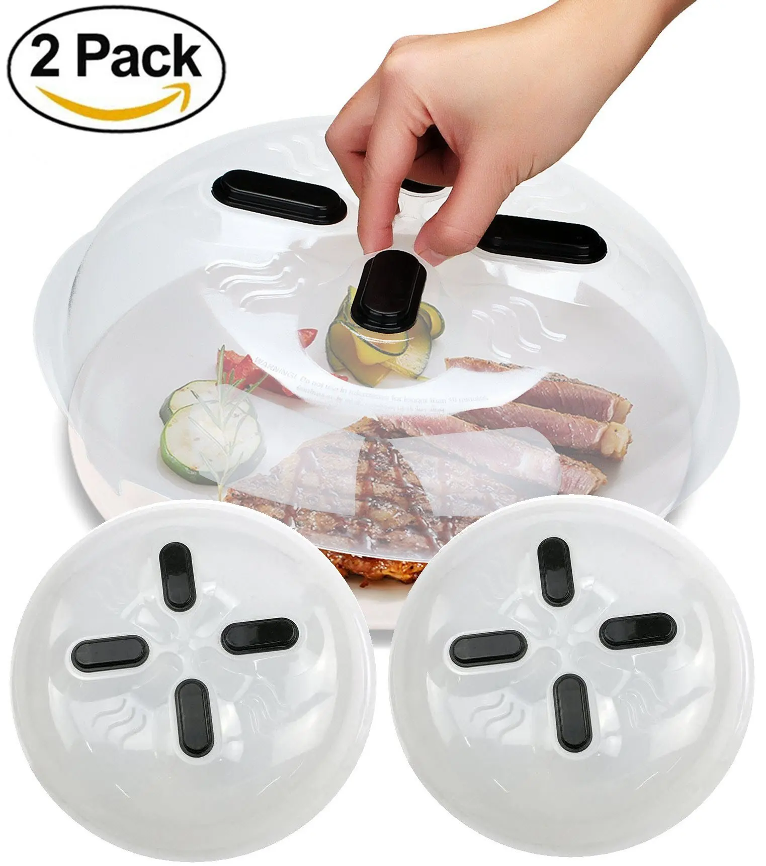 Buy KitchenHero Microwave Cover — Microwave Splatter Lid with