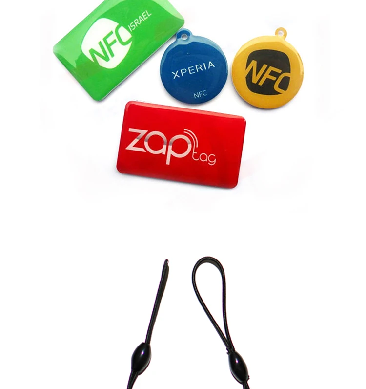 Irregular Size 13.56Mhz NFC Epoxy Tag Custom Epoxy NFC Tag RFID Epoxy Card