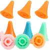 20 Piece Cone Shape Knitting Needles Cap Tips Point Protectors Needlework Accessories