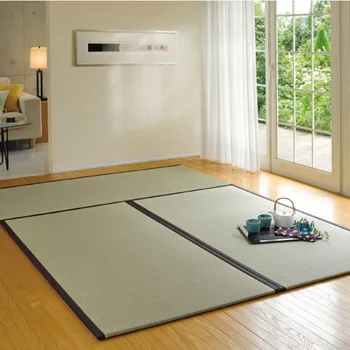 88 X 88 Cm Anti Slip Carpet Bamboo Tatami Floor Mat Japanese Mat