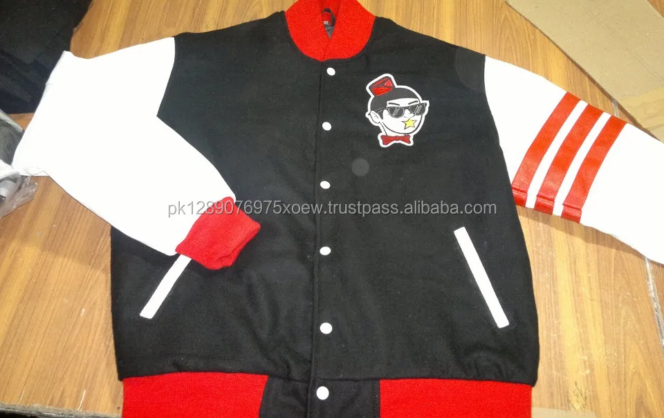 Letterman Embroidery Patches Wool Leather Varsity Jackets Buy