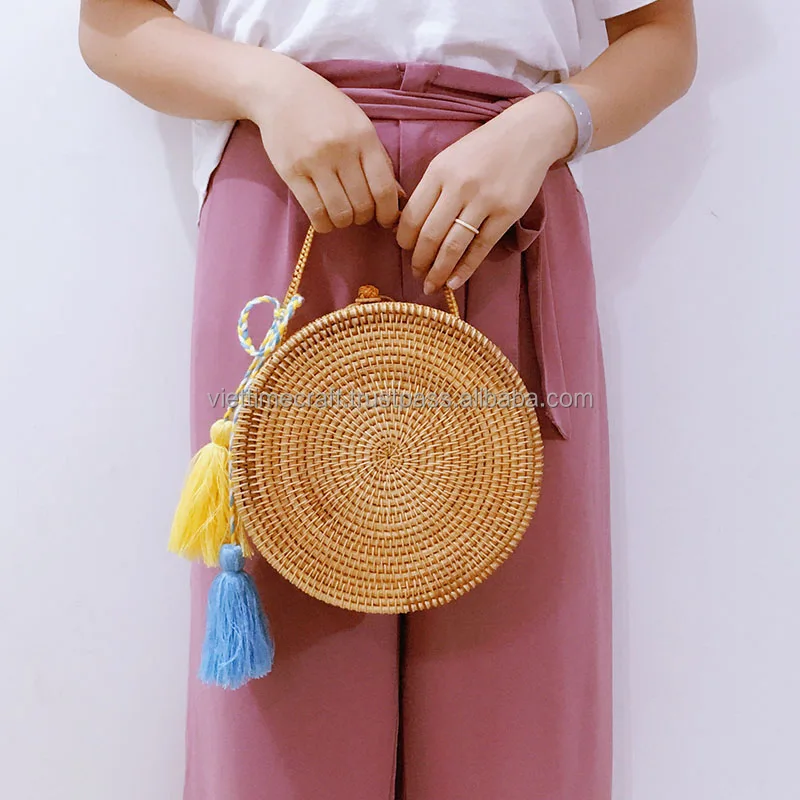 circle beach bag