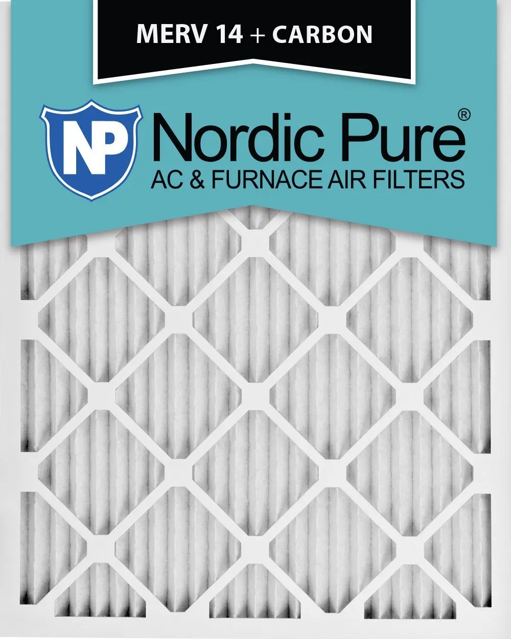 Nordic Pure 18x25x1 Pure Green Eco-Friendly AC Furnace Air Filters 12 Pack