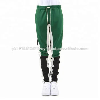 color block joggers mens