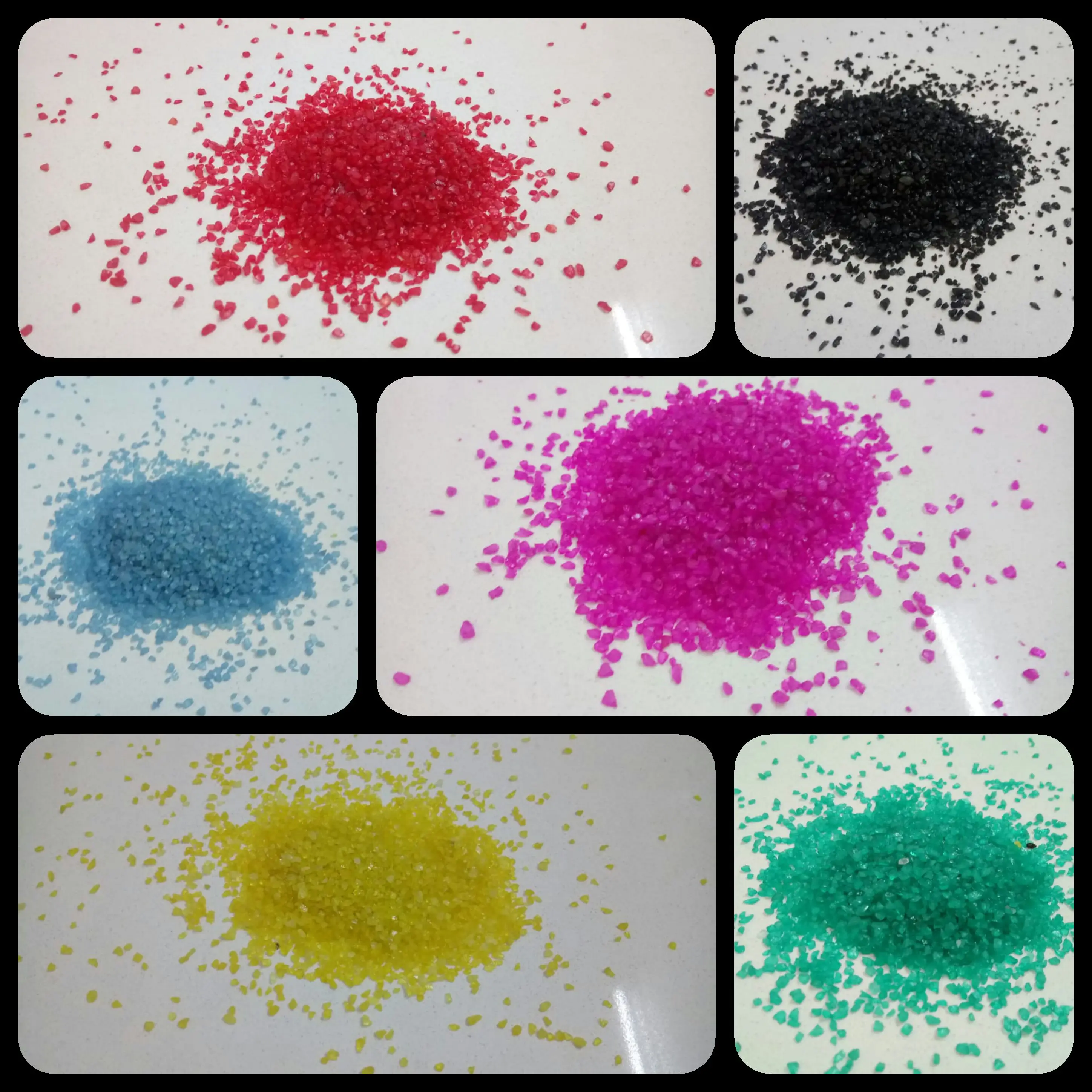 Multi Grade Colored Sand For Sand Art / Colored Sand Landscaping Buy