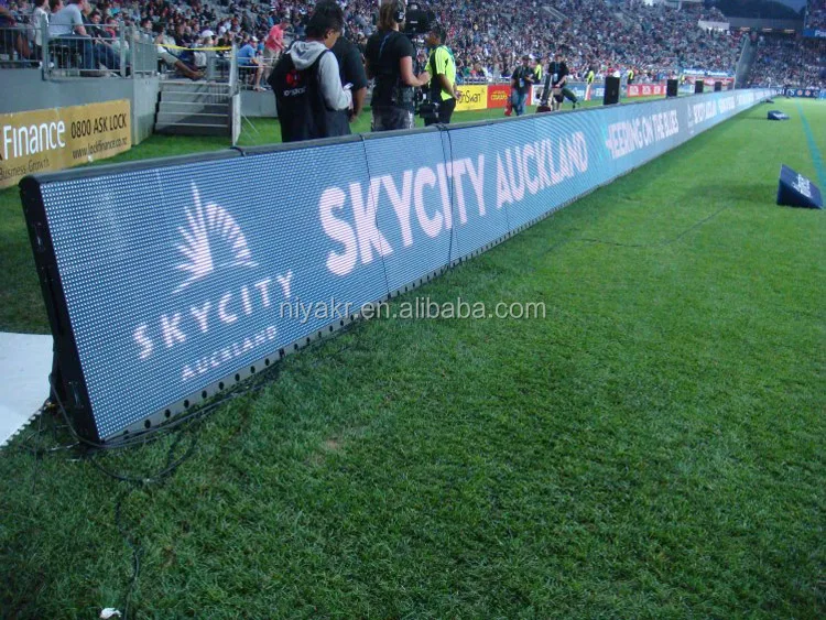 Niyakr Outdoor Waterproof P10 Football Stadium Perimeter Advertising