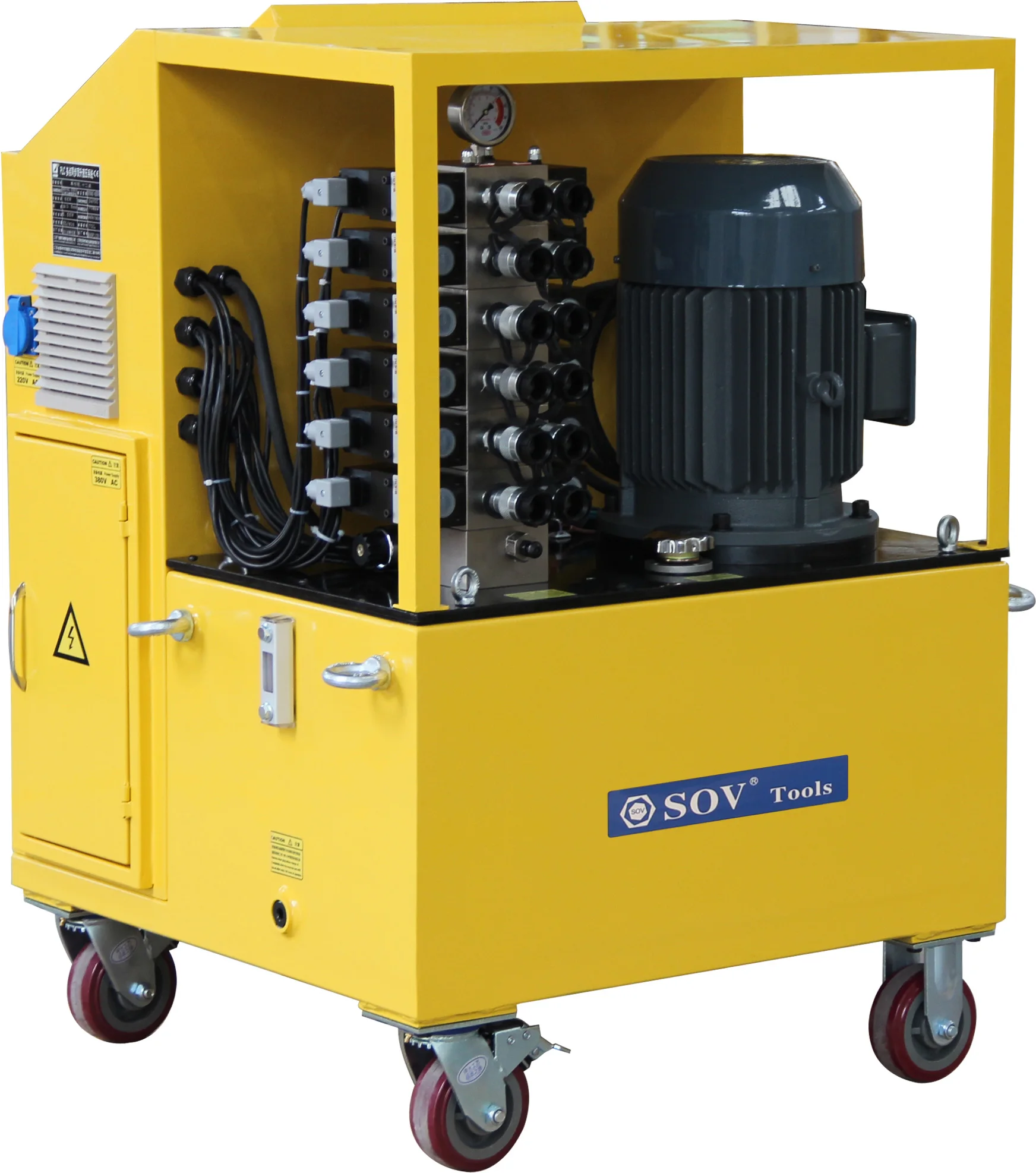 Single Acting Pulse Width Control Plc Synchronous Hydraulic Lifting System With Competitive