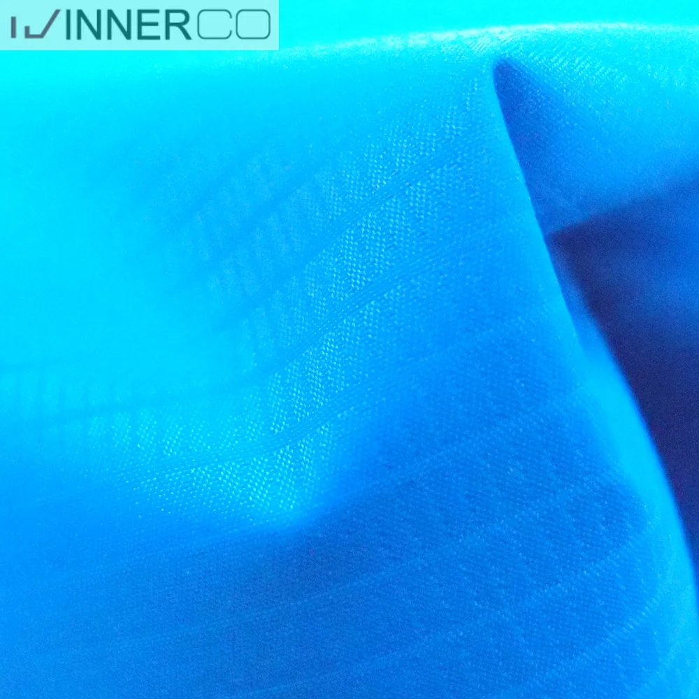 Ripstop fabric with dyeing and water repellent for nylon jacket