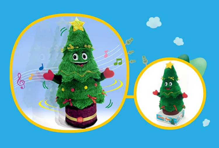 Singing Christmas Tree Decoration 