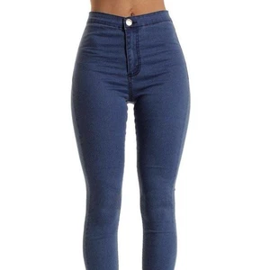 WOMENs LADIES HIGH WAISTED Denim SKINNY JEANS JEGGINGS Stretch Long Pants M 6-22 WOMENs LADIES HIGH WAISTED Denim SKINNY JEANS JEGGINGS Stretch Long Pants M 6-22