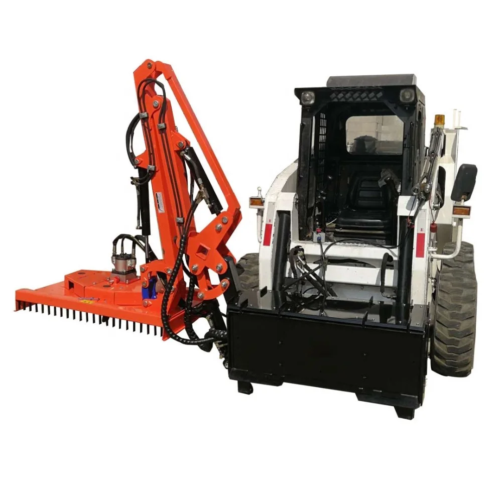 New Skid Steer Boom Arm Mower For Tractor Buy Lawn Mower,Skid Steer