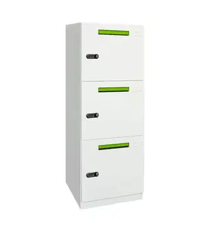 3 Compartment Steel Locker Filing Cabinet Vertical File Best Price Office Furniture Manufacturing Malaysia 4
