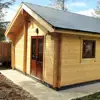 prefab log house 2 bed rooms "Gill" Ireland individual floor plans possible