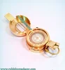 ANTIQUE SOLID BRASS NAUTICAL BRITISH MILITARY WW2 MARK III PRISMATIC POCKET COMPASS