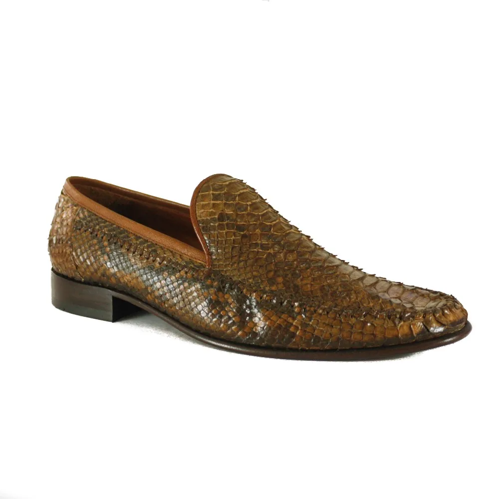 Men's Exotic Skin Real Python Leather Dress Shoes - Buy Python Shoes ...