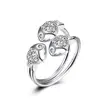 Fish Ring - 2019 summer jewelry collection available in Silver, Gold or alloy, 925 Sterling Silver Women Fish Pisces Zodiac Cons