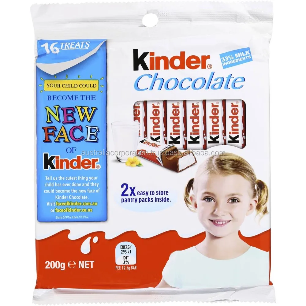 Kinder Chocolate Little Ones 4 Pk 50g Milk Chocolate Buy 33 Milk