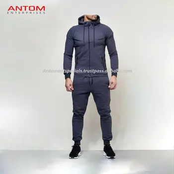 mens slim fit tracksuit set