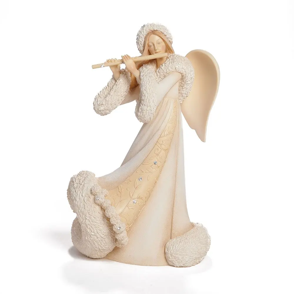 Buy Enesco Foundations Gift Christmas Angel Playing Flute Figurine 7 68 Inch In Cheap Price On Alibaba Com