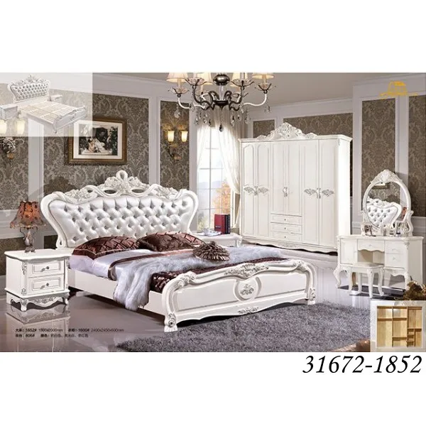 Classic King Size Wooden Royal Style Bedroom Furniture Set 316721852