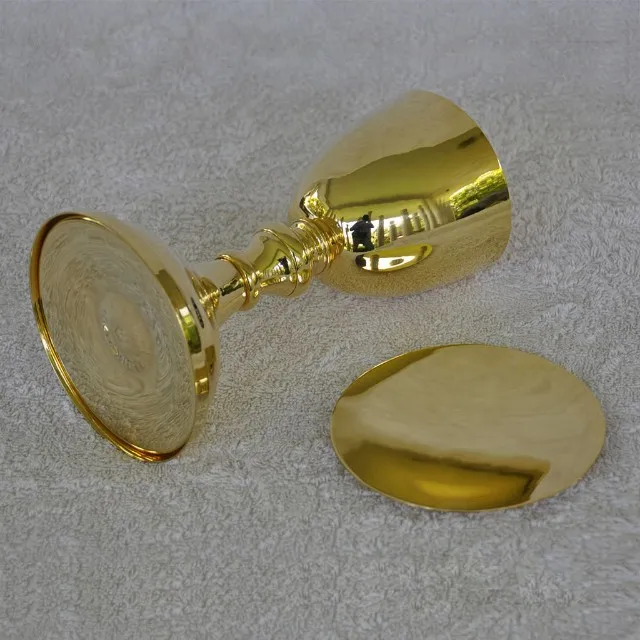 Fancy New Design Elegant Style Gold Chalice And Patern Excellent Glowing Unique Or Custom