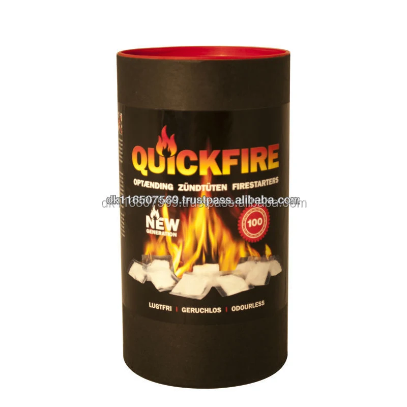 Quickfire All Purpose Wax Fire Starter For Wood Stove Fireplace