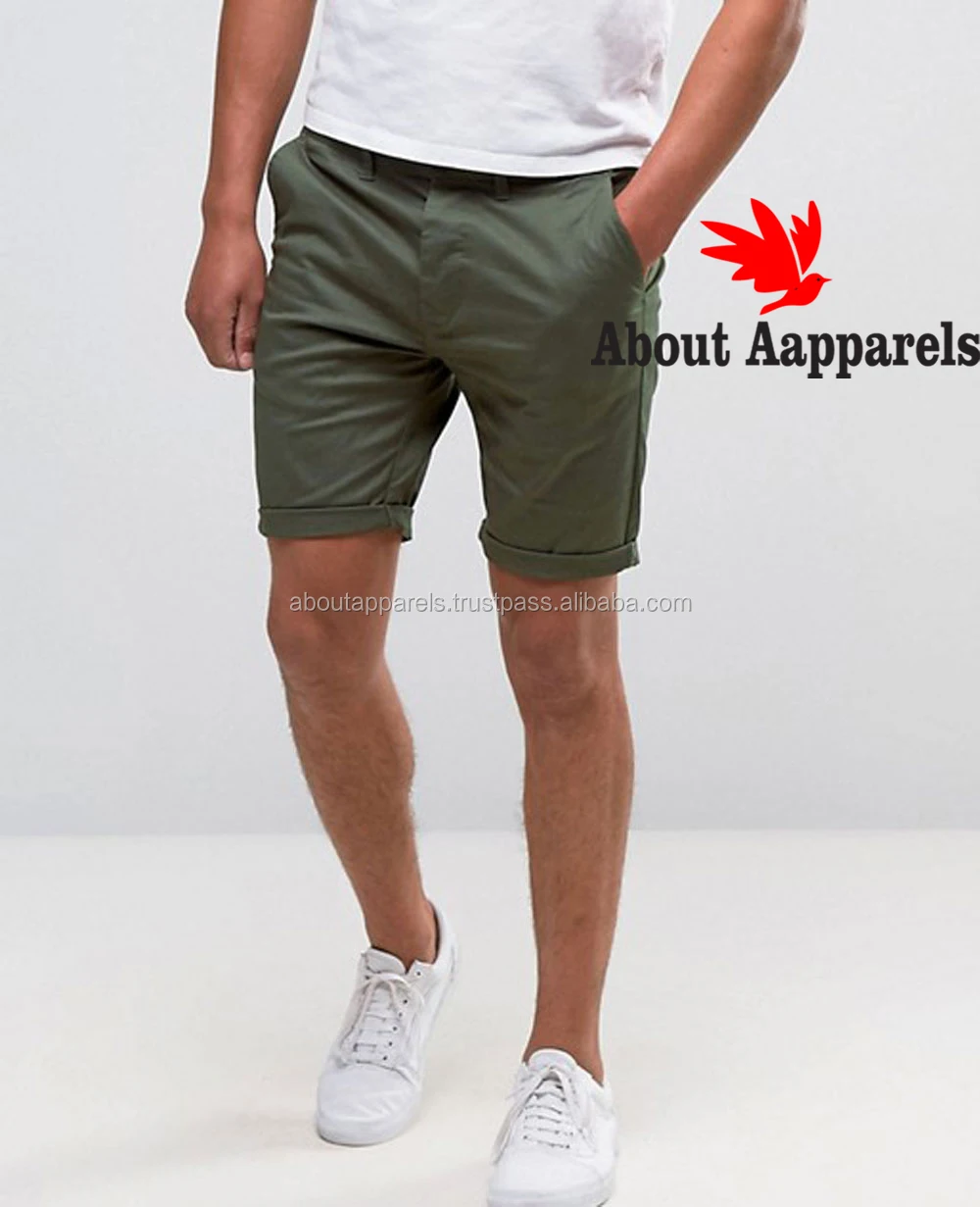 drawstring chino shorts mens