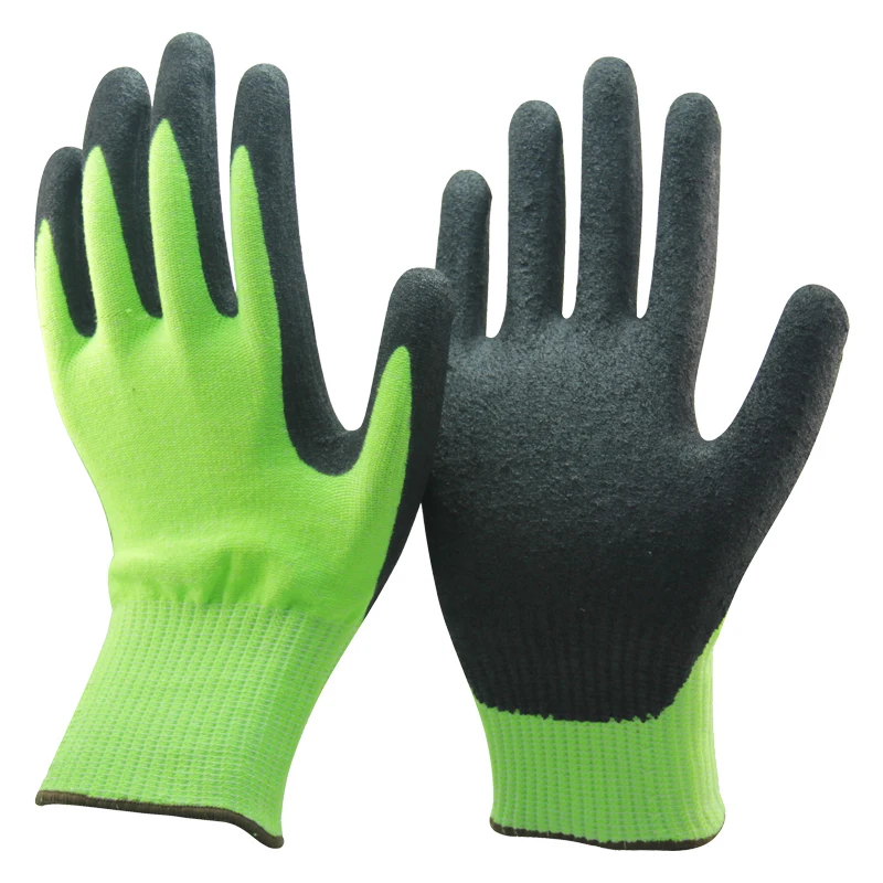 Nmsafety Free Sample Hppe Cut Resistant Construction Safety Glove Work ...