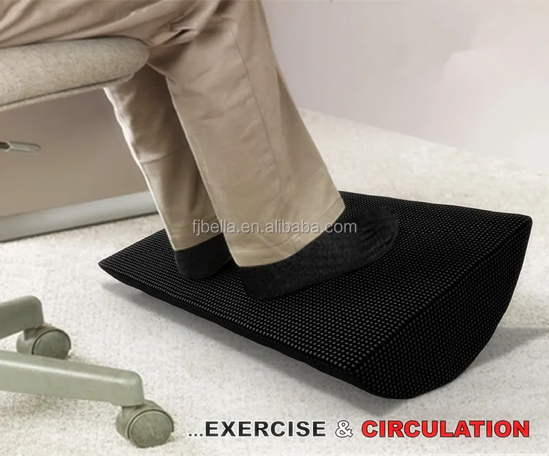 Foot Rest Under Desk Nonslip Ergonomic Foam Cushion Excellent Under