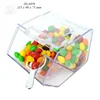 ISO9001 factory direct wholesale transparent plastic candy box with scoop