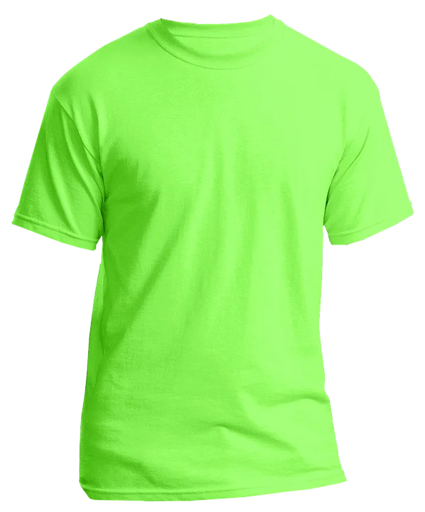 plain green tee