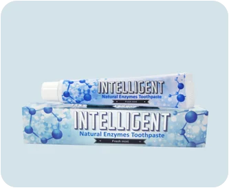 INTELLIGENT Teeth Whitening All Natural Organic Enzymes SLS Free Toothpaste