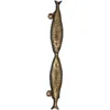 Classic Pull Door Handle Double Fish Statue