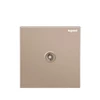 rose gold One bit TV plug