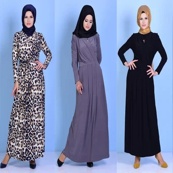 Terbaru Desain Lengan Panjang Modern Muslim Wanita Maxi Dress Dengan Bros Buy Modernbaju Muslimmaxi Dress Product On Alibabacom