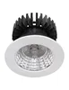 Dimmable 4 inch indoors decorative 12W led ceiling light cold forging heat sink special gradient reflector uniform lighting