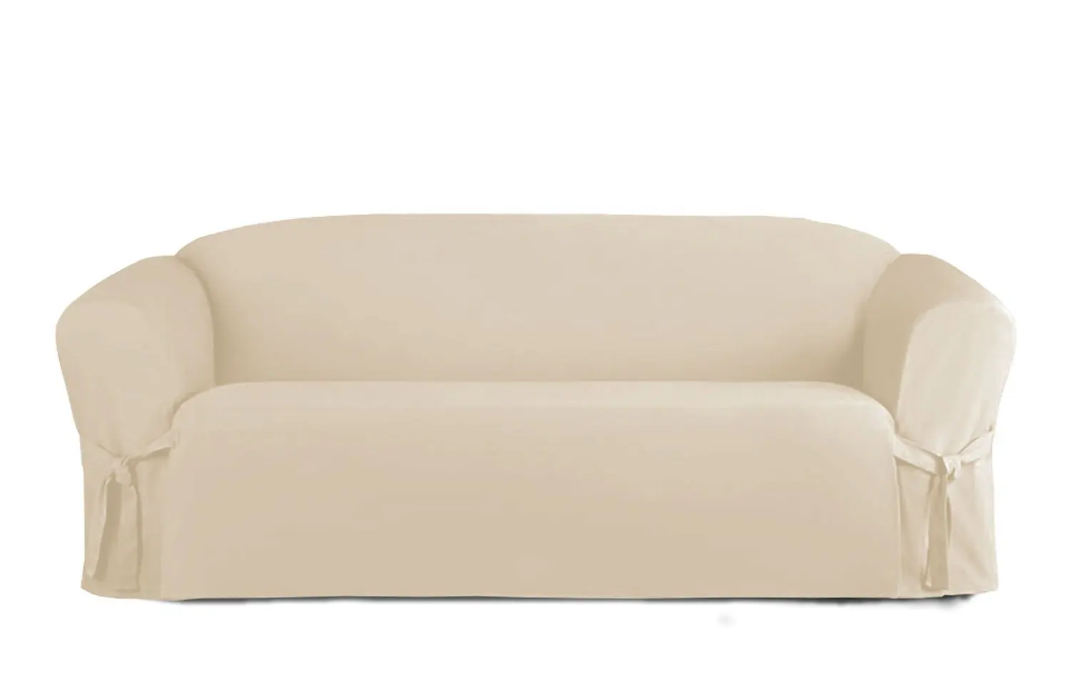 Microsuede Sofa Cover Find Deals On Linen Microsuede Slipcover Furniture Protector Cover Beige Sofa