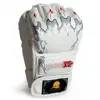 MMA Gloves Sparring Martial Arts Grappling Maya Hide Leather Training Fighting Combat Punching Bag Gel Mitts
