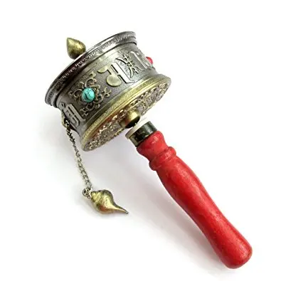 tibetan buddhist prayer wheel